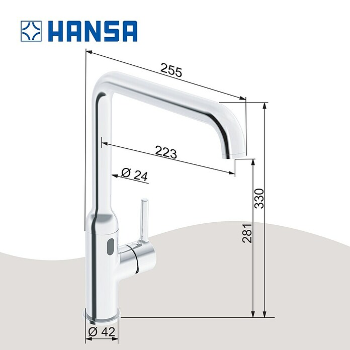 Hansa Vantis Spültischarmatur () | BAUHAUS