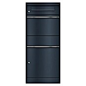 Metzler Paketbox Bispo (L x B x H: 37,3 x 50,2 x 112 cm, Anthrazit, Stahl, Paketfach) | BAUHAUS