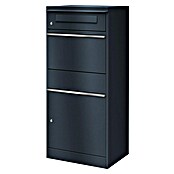 Metzler Paketbox Bispo (L x B x H: 37,3 x 50,2 x 112 cm, Anthrazit, Stahl, Paketfach) | BAUHAUS
