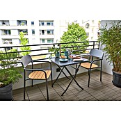 Sunfun Gastro Nakladalni stol  (Možnost nakladanja, Š x G x V: 57,5 x 53,5 x 83,5 cm) | 8341 - Stühle Materialmix | ICAB - Sommermöbel Stühle | ICA - Sommermöbel | IC - Freizeit im Garten | I - Stadtgarten | BAUHAUS
