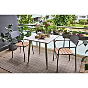 Sunfun Gastro Nakladalni stol  (Možnost nakladanja, Š x G x V: 57,5 x 53,5 x 83,5 cm) | 8341 - Stühle Materialmix | ICAB - Sommermöbel Stühle | ICA - Sommermöbel | IC - Freizeit im Garten | I - Stadtgarten | BAUHAUS