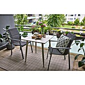 Madison Outdoor-Kissen (50 x 50 cm, Trivia Grey, Baumwoll-Polyester-Mischgewebe) | BAUHAUS