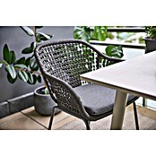 Sunfun Sarah Gartensessel Rope (Stahl, Olefin, Night Grey, B x T x H: 59 x 58 x 80 cm) | BAUHAUS