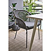 Sunfun Sarah Gartensessel Rope (Stahl, Olefin, Night Grey, B x T x H: 59 x 58 x 80 cm) | BAUHAUS