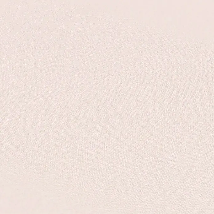 A.S. Création Maison Charme Vliestapete - Rosa, Uni, 10,05 x 0,53 m - Nahaufnahme einer hellrosa strukturierten Oberfläche, ideal als Hintergrund oder für Texturen in Designprojekten.