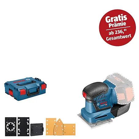 Bosch Professional AMPShare 18V Akku-Schwingschleifer GSS 18V-10 L-Boxx