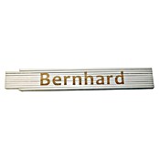 Zollstock (Aufdruck: Bernhard, 2 m)