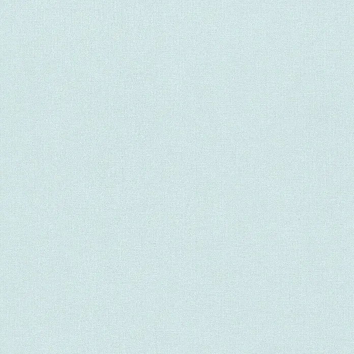 A.S. Création Maison Charme Vliestapete - Blau-Hellblau, Uni, 10,05 x 0,53 m - Feiner, hellblauer Leinenstoff, ideal für leichte Sommerkleidung oder Dekorationen. Die Textur verleiht jedem Projekt eine elegante Note.