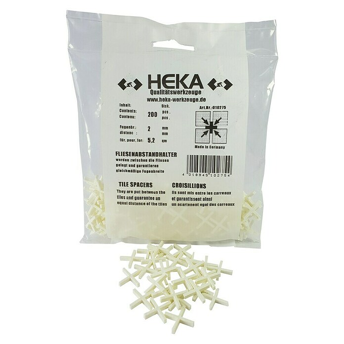 Heka Fliesenkreuz (200 Stk., Breite: 2 mm)