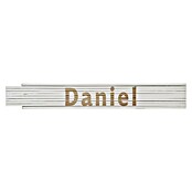 Zollstock (Aufdruck: Daniel, 2 m)