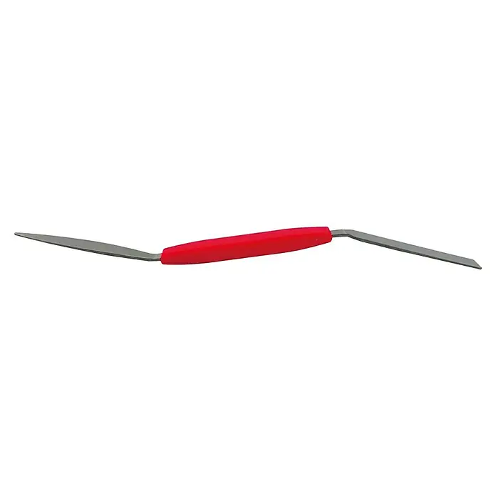 Heka Gipsereisen - Blattbreite: 10 mm - Schweizer Taschenmesser mit rotem Griff und zwei ausgeklappten Werkzeugen. Das vielseitige Werkzeug für Outdoor-Abenteuer.