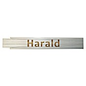 Zollstock (Aufdruck: Harald, 2 m)