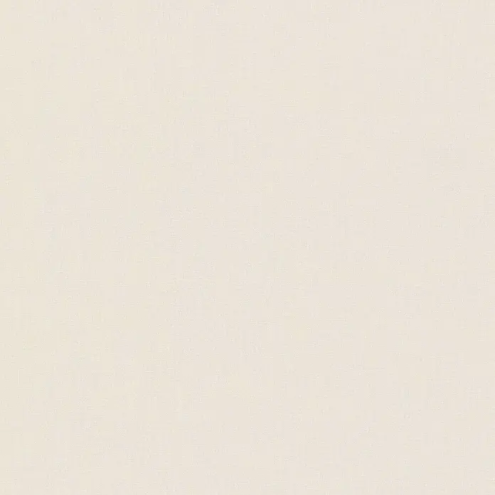 A.S. Création Maison Charme Vliestapete - Creme, Uni, 10,05 x 0,53 m - Fein gewebte Textur in einem sanften Cremeweiß, ideal für Hintergründe und vielseitige Designs.