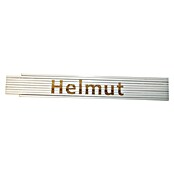 Zollstock (Aufdruck: Helmut, 2 m)