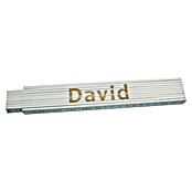Zollstock (Aufdruck: David, 2 m)