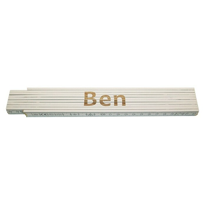 Zollstock (Aufdruck: Ben, 2 m)