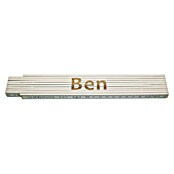 Zollstock (Aufdruck: Ben, 2 m)