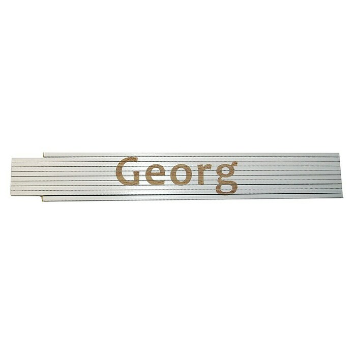Zollstock (Aufdruck: Georg, 2 m)