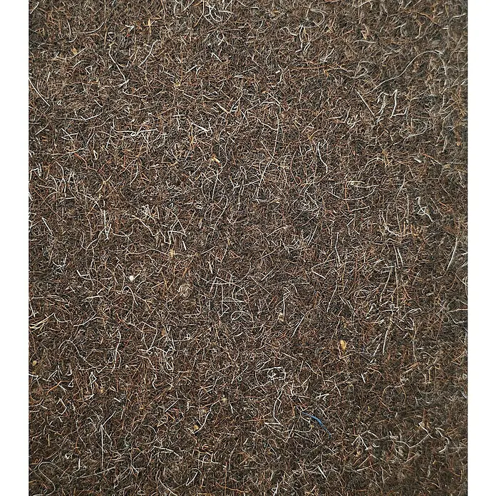Heka Glättbrett - Filz, 24 x 12 cm - Nahaufnahme einer Bodenmatte aus Kokosfasern mit natürlichen, erdigen Farbtönen und unregelmäßiger Textur.