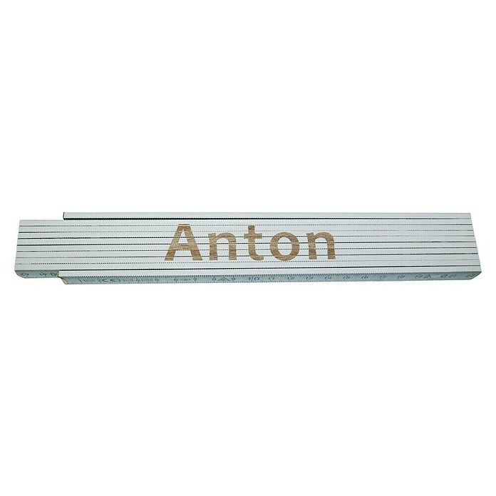 Zollstock (Aufdruck: Anton, 2 m)