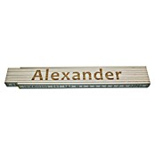 Zollstock (Aufdruck: Alexander, 2 m)