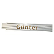 Zollstock (Aufdruck: Günter, 2 m)
