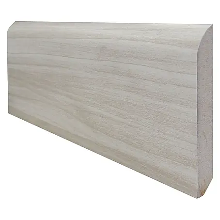 Bariperfil  Rodapié Blanco Ceniza