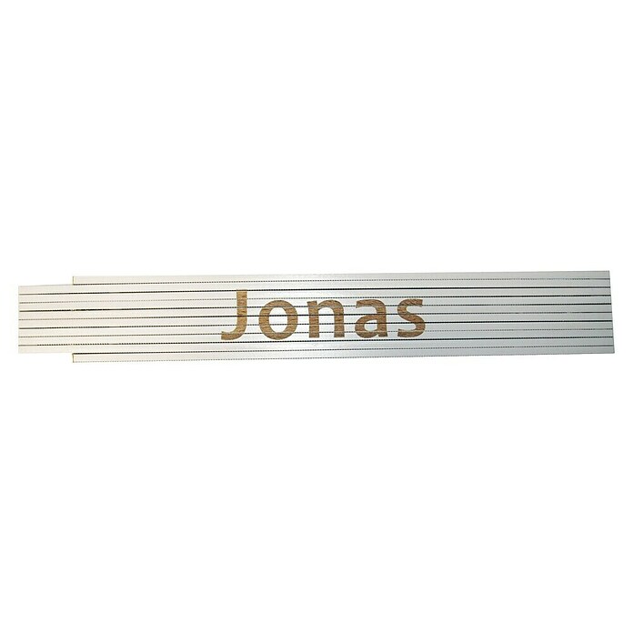 Zollstock (Aufdruck: Jonas, 2 m)