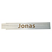Zollstock (Aufdruck: Jonas, 2 m)