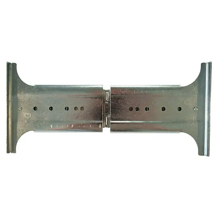 Heka Plattenheber - Verstellbar: 300 mm - 500 mm - Metallschubladenschienen für robuste Möbelkonstruktionen mit präzisen Befestigungslöchern und solider Bauweise für zuverlässige Funktion.