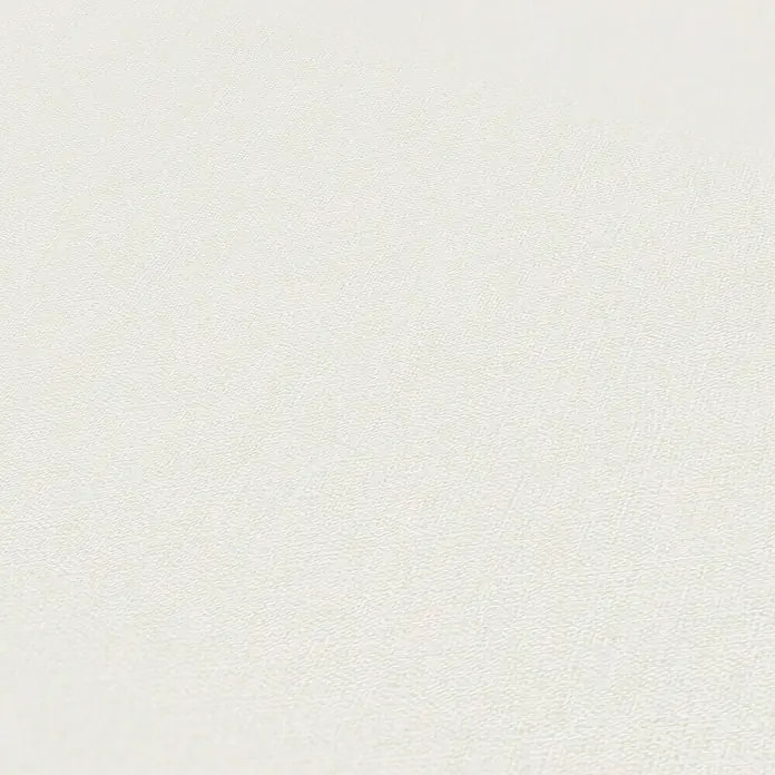 A.S. Création Maison Charme Vliestapete - Creme-Hellgrau, Uni, 10,05 x 0,53 m - Nahaufnahme einer strukturierten, cremefarbenen Oberfläche, ideal als Hintergrund für Texturen oder subtile Designs.
