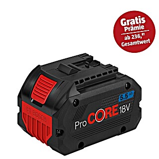 Bosch Professional AMPShare 18V Akku ProCore 18V (18 V, 5,5 Ah)