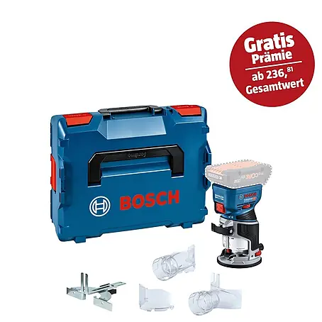 Bosch Professional AMPShare 18V Akku-Kantenfräser GKF 18V-8