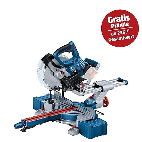 Bosch Professional AMPShare 18V Akku-Kapp- & Gehrungssäge GCM 18V-216 D