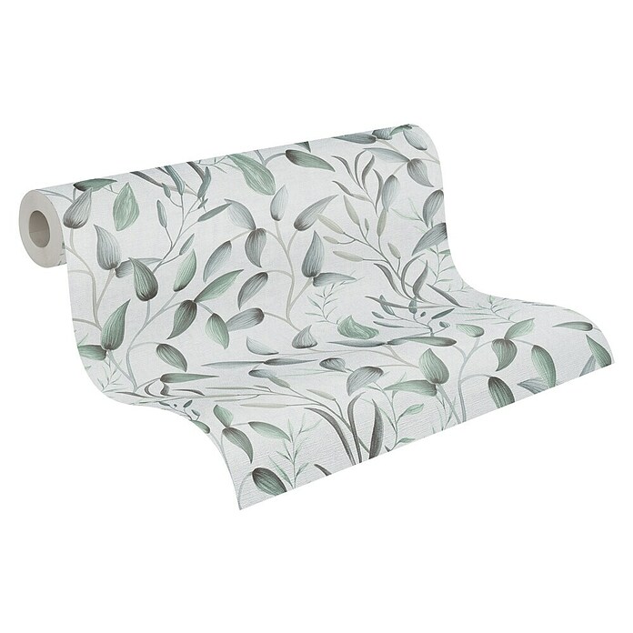 A.S. Création Pintwalls 2 Flis tapeta Pure Elegance/ Pint Walls II  (Zelena, bijela, Floral, 10,05 x 0,53 m) | BAUHAUS