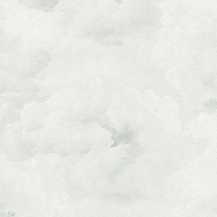 A.S. Création Michalsky Metropolis Vliestapete Wolken - Weiß-Grau-Creme, Sonstiges, 10,05 x 0,53 m - Helles Wolkenmuster-Hintergrundbild mit dezenter Textur. Ideal für ruhige und elegante Raumgestaltungen mit sanften Farbtönen.
