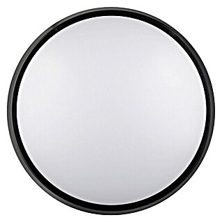 Luceco Aplique exterior LED Circular (10 W, 21,5 x 8 x 21,5 cm, Negro, Blanco, IP54)