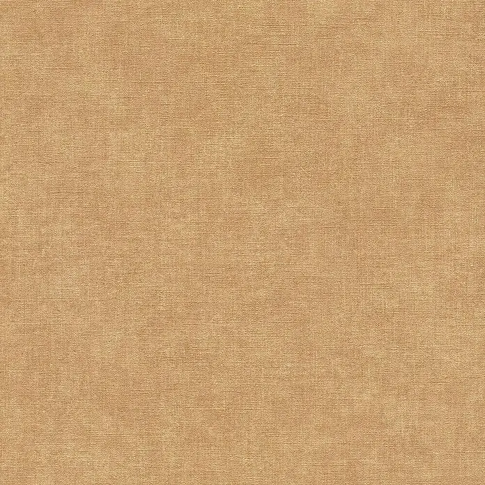A.S. Création Metropolitan Stories Hot Spots Vliestapete - Braun-Orange, Uni, 10,05 x 0,53 m - Feine Textur eines beigen Leinenstoffes, ideal für Hintergründe und Designprojekte, die eine natürliche und warme Note verleihen möchten.