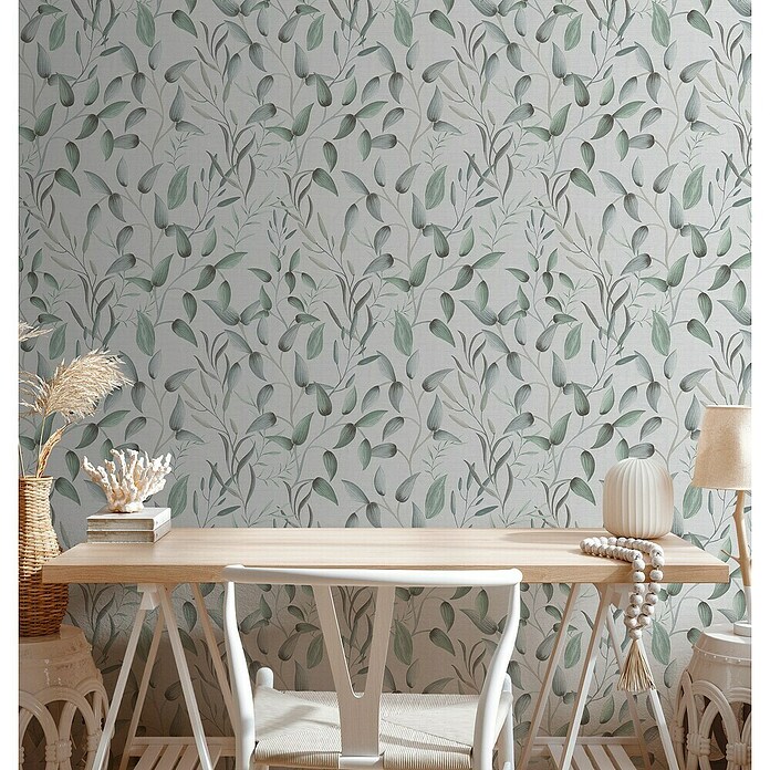 A.S. Création Pintwalls 2 Flis tapeta Pure Elegance/ Pint Walls II  (Zelena, bijela, Floral, 10,05 x 0,53 m) | BAUHAUS