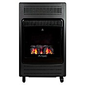 Fulmo Estufa de gas decorativa Nórdica (1,9 kW - 3,4 kW, Gris oscuro) | BAUHAUS