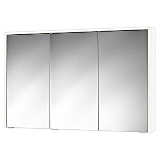 Sieper LED-Spiegelschrank KHX 120 (B x H: 120 x 74 cm, Mit Beleuchtung, MDF, Weiß)