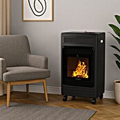 Fulmo Estufa de gas decorativa Nórdica (1,9 kW - 3,4 kW, Gris oscuro) | BAUHAUS
