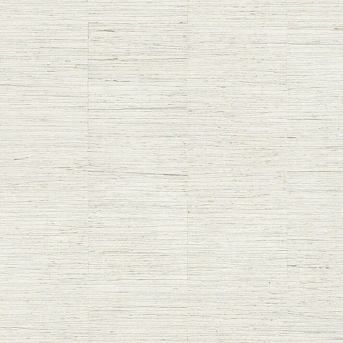 A.S. Création Daniel Hechter 7 Vliestapete - Creme-Weiß, Streifen, 10,05 x 0,53 m - Nahaufnahme einer strukturierten, hellen Wandverkleidung, die eine natürliche, textile Optik für moderne Innenräume bietet.