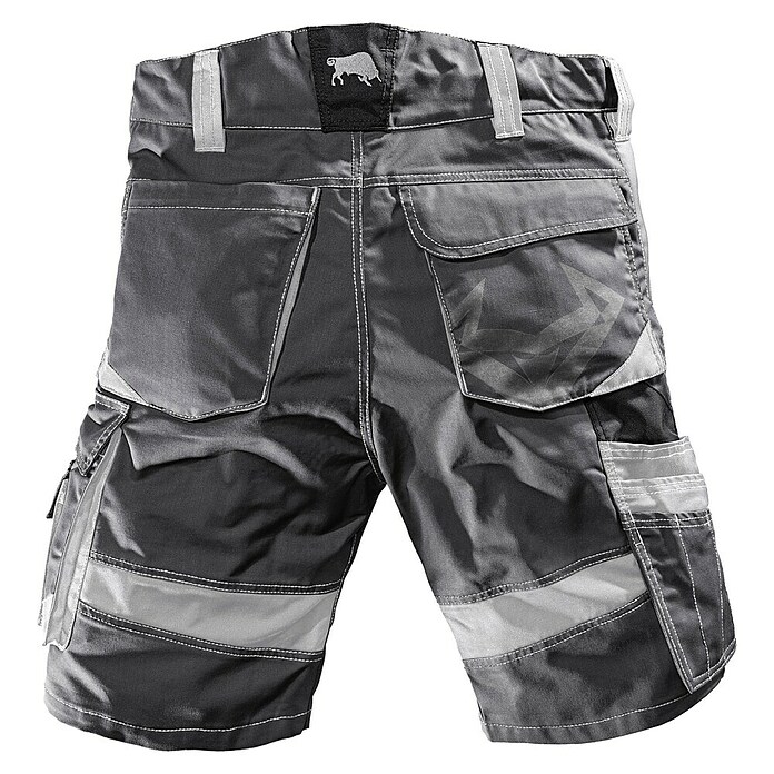 Bullstar Herren-Arbeitsshorts Worxtar (Konfektionsgröße: 54, Schwarz/Grau) | BAUHAUS