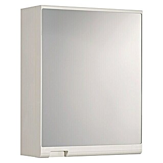 Sieper Spiegelschrank (B x H: 35 x 45 cm, Ohne Beleuchtung, Kunststoff, Weiß)