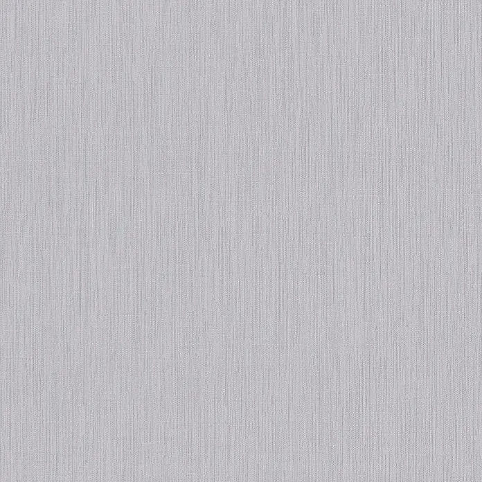 A.S. Création Daniel Hechter 7 Vliestapete - Grau, Uni, 10,05 x 0,53 m - Nahaufnahme einer strukturierten, hellgrauen Leinwand, die eine dezente und elegante Textur für Hintergründe oder Designprojekte bietet.
