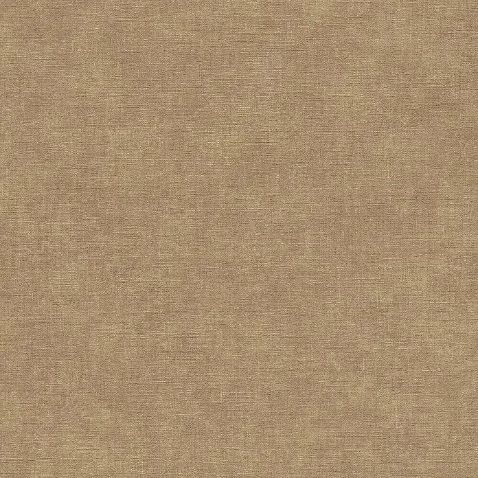A.S. Création Metropolitan Stories Hot Spots Vliestapete - Braun, Uni, 10,05 x 0,53 m - Nahaufnahme des Stoffes, die Textur des natürlichen beigen Stoffes wird hervorgehoben. Wunderbar für Textildesign und Hintergründe.