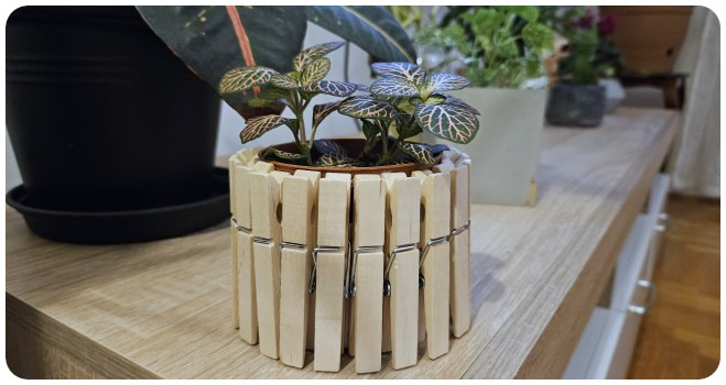 DIY ukrasna posuda od kvačica – brzo i kreativno