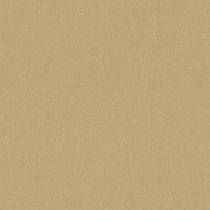 A.S. Création Michalsky Metropolis Vliestapete - Beige-Gold, Uni, 10,05 x 0,53 m - Goldfarbener Stoffhintergrund mit feiner Textur, ideal für vielseitige Designprojekte und zur Darstellung von Wärme.