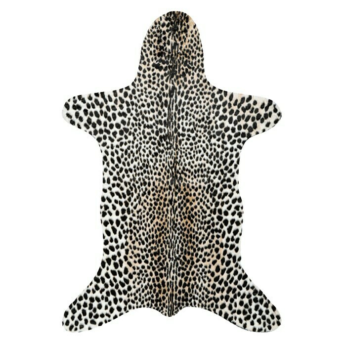 Deko-Kunstfell RodeoGepard, Beige/Schwarz, 200 x 150 cm, 100 % Polyester View From Above